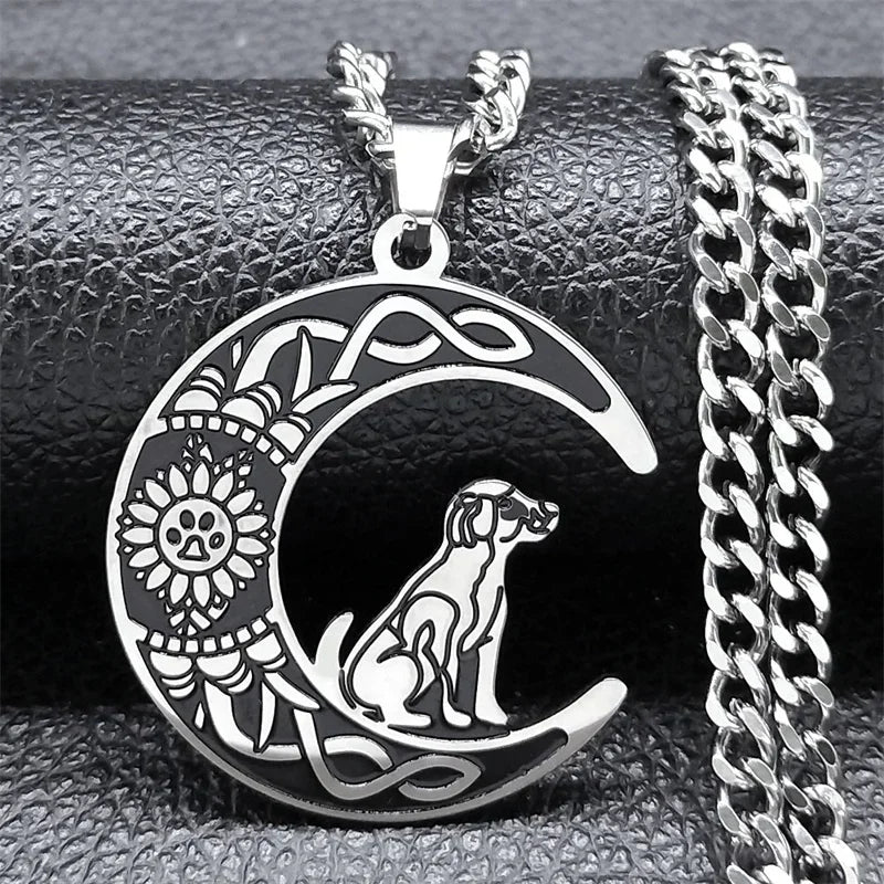 Gothic Celtic Knot Pendant Necklace — Stainless Steel