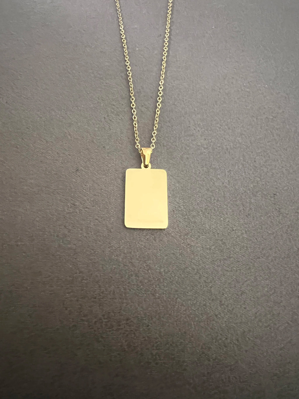 10pcs lot 2026 New Arrival Blank Strip Pendant Necklace Stainless Steel Necklace