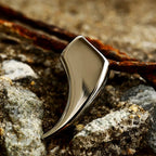 Beier Stainless Steel simple wolf tooth Pendant Minimalist style Chain Necklace men Jewelry BP8-1166