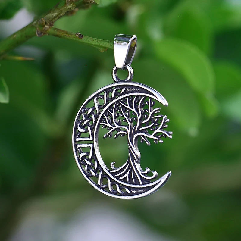Gothic Satan Goat Stainless Steel Pendant Necklace