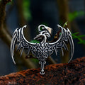 Vintage Classic Stainless Steel Viking Tree of Life Pendant Necklace For Men Fashion Nordic Vienna Yggdrasil Jewelry Wholesale