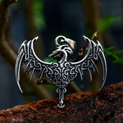 Vintage Yggdrasil Stainless Steel Necklace