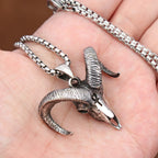 Ankh Cross Stainless Steel Pendant Necklace