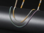 Stainless Steel Cuban Chain Necklace 3MM