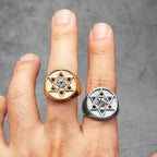 Star of David Ring — Stainless Steel