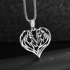 Hebrew Pentagram Star Pendant Necklace — Amulet