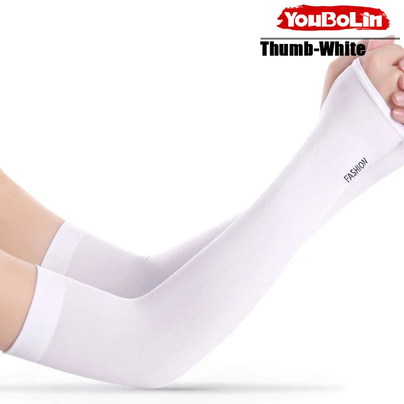 Outdoor Bicycle Fishing Sleeve Cover Colorful Sun Protection Arm Guard Cooling Sun Protection Arm Cooling UV Protection