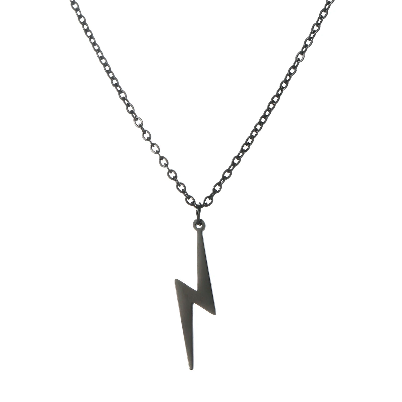 My Shape Lightning Necklaces For Women Tooth Mountain Heart Stainless Steel Necklace Choker Fashion Jewelry Gifts For friend