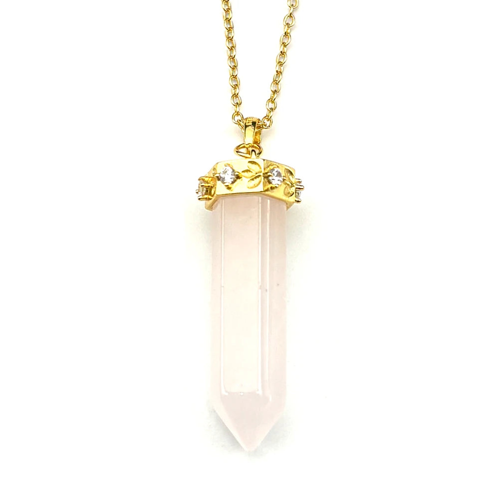 Geometric Two-Tone Pendant Sterling Pendulum Clavicle
