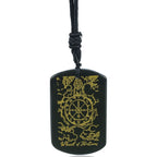 Tarot Black Pendant Necklace