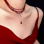 Iced Out Snake Pendant Necklace