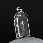 Skull Pattern Pendant Necklace — Stainless Steel
