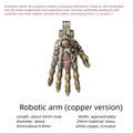Gothic Mechanical Hand Pendant Necklace