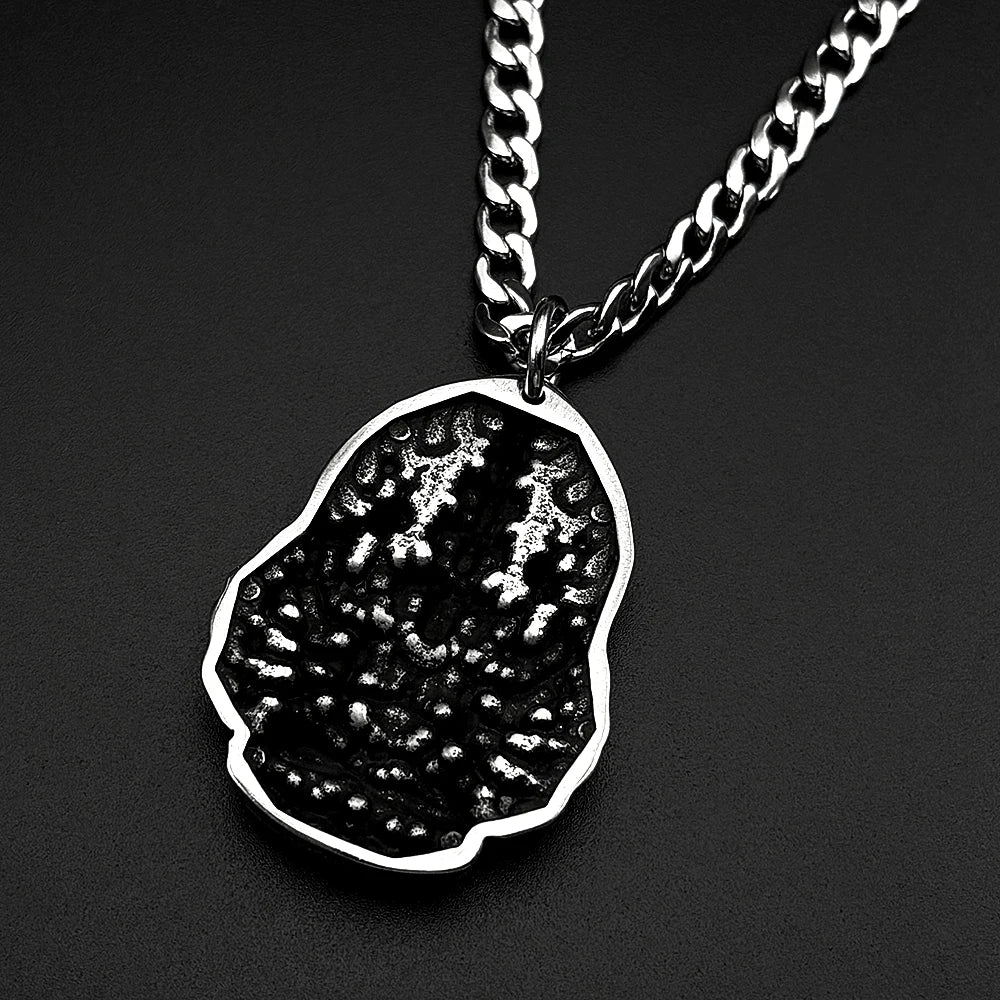 Buddhist Thousand-Hand Guanyin Necklace — Stainless Steel