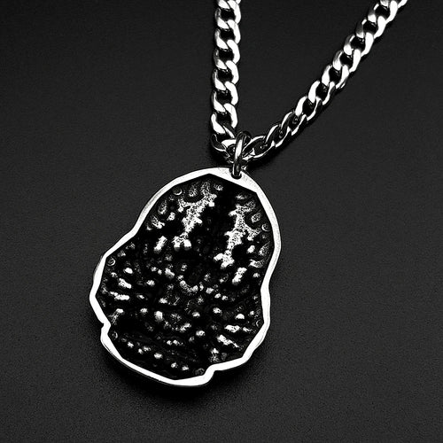 Buddhist Thousand-Hand Guanyin Necklace — Stainless Steel