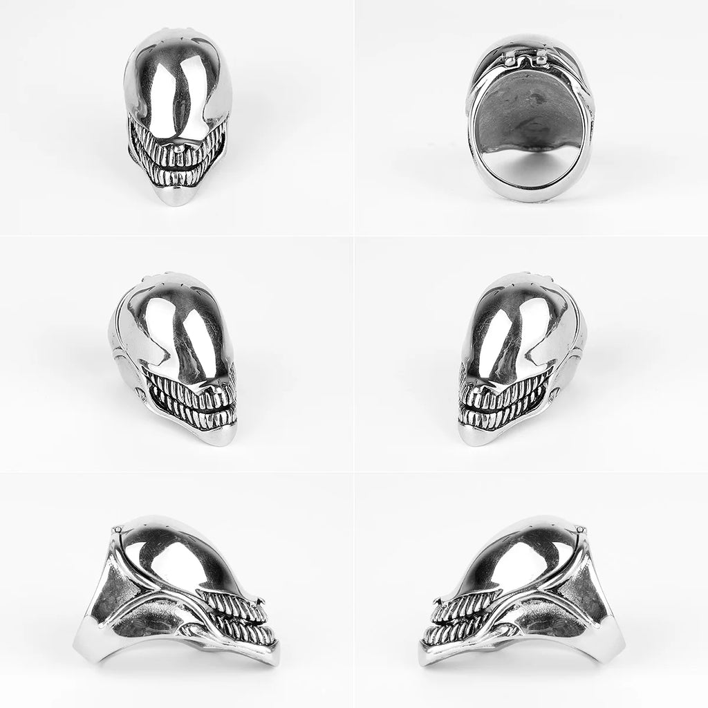 Venom Statement Ring — Stainless Steel