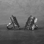 Boyfriend Gift Fashion Viking Compass Runic Rings Men Vintage Nordic Totem Odin Men Good Detail Anel Fashion Jewelry