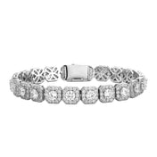 Iced Out CZ Tennis Bracelet 10MM Stainless
