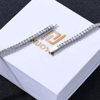 Cross Tennis Necklace Iced Out 5A CZ