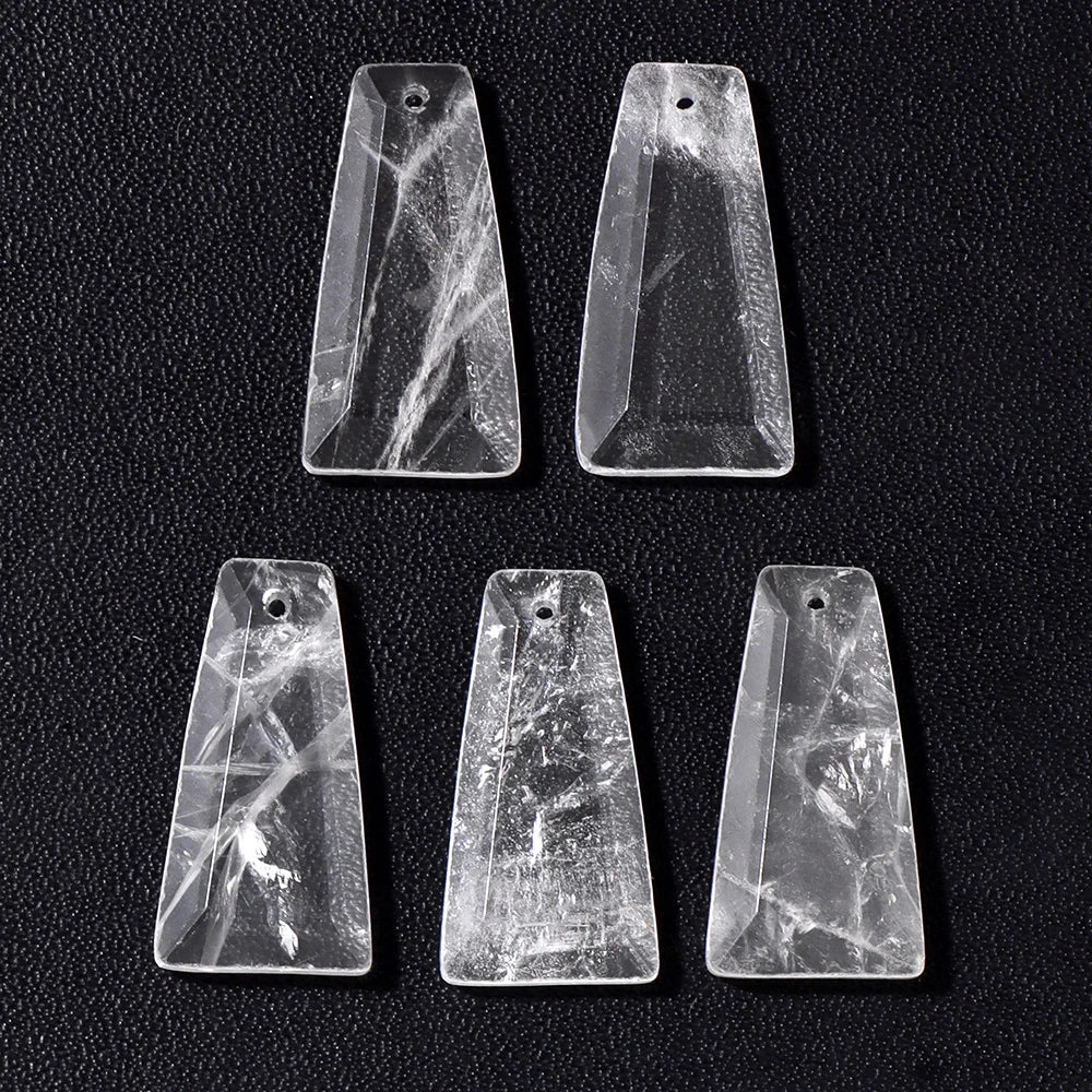 Crystal Quartz Iced Pendant — DIY Craft Set