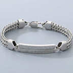 Classic 8MM Men's Keel Link Chain Bracelet for Man Solid 316l Stainless Steel Men's Bracelets Boys Jewelry Accessory