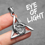 Freemasonry Eye Pendant — Stainless Steel