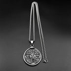 Tree Of Life Steel Pendant Yggdrasil Nordic Punk