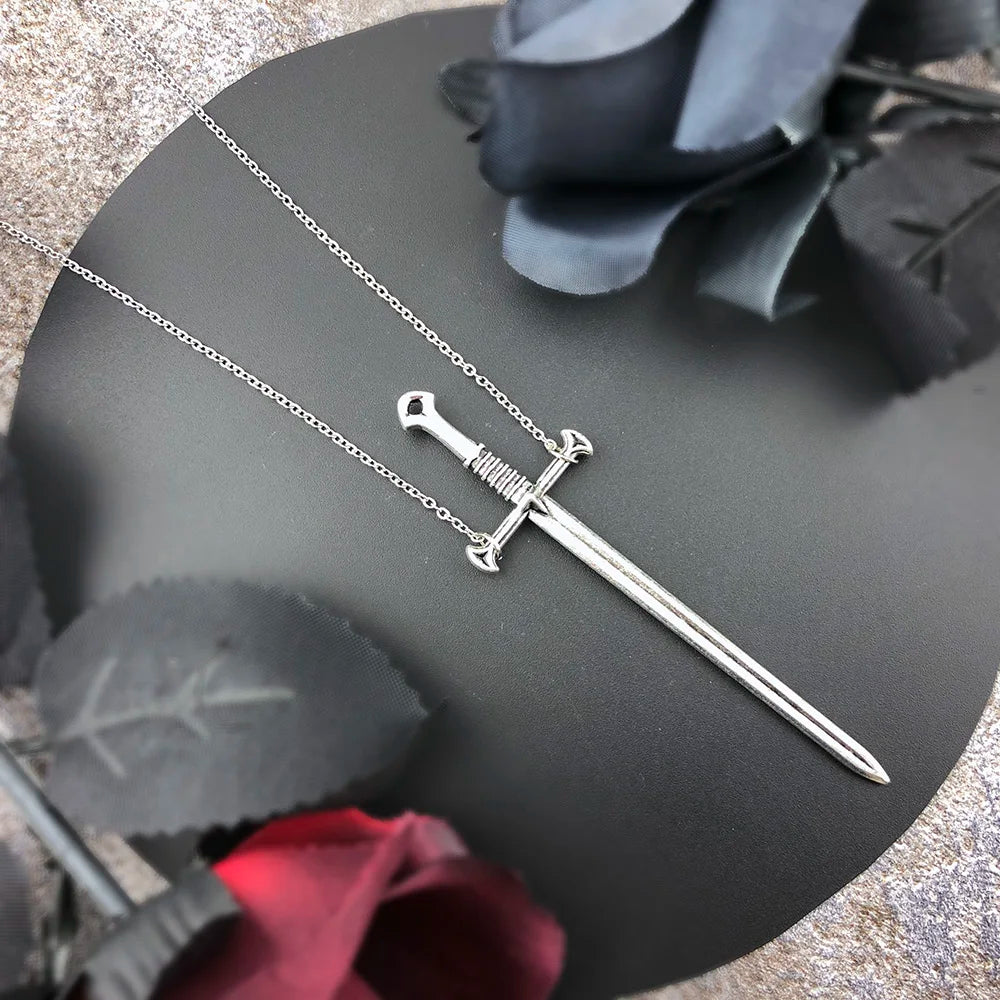 Tarot Silver Pendant Necklace