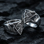 All-Seeing Eye Octopus Tentacle Signet Ring — Stainless Steel