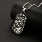 1PC Stainless Steel Scorpio Gemini 12 Zodiac Sign Necklace for Men  Leo Cancer Constellation Pendant Necklace Man Birthday Gift