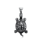 Turtle Pendant — Stainless Steel