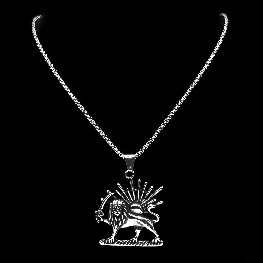 Islamic Stainless Steel Pendant Necklace