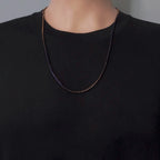 Titanium Box Chain Necklace