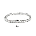 Gold Tennis Chain Full Diamond 3/4/5MM