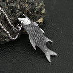 Fish Stainless Steel Pendant Necklace