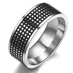 Vintage 316L Stainless Steel Ring for Men And Women Never Fade Power Lucky Mantra Ring