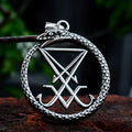 Satan Pentagram Demon Pendant — Stainless Steel