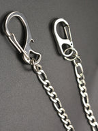 Figaro 3:1 Choker Necklace Jeans Chain 21 Inch — Stainless Steel