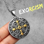 St. Benedict Pendant Necklace — Stainless Steel