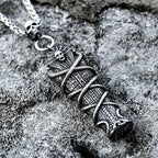 Egyptian Pharaoh Stainless Steel Pendant Necklace