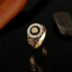 Medusa Zircon Ring — Stainless Steel
