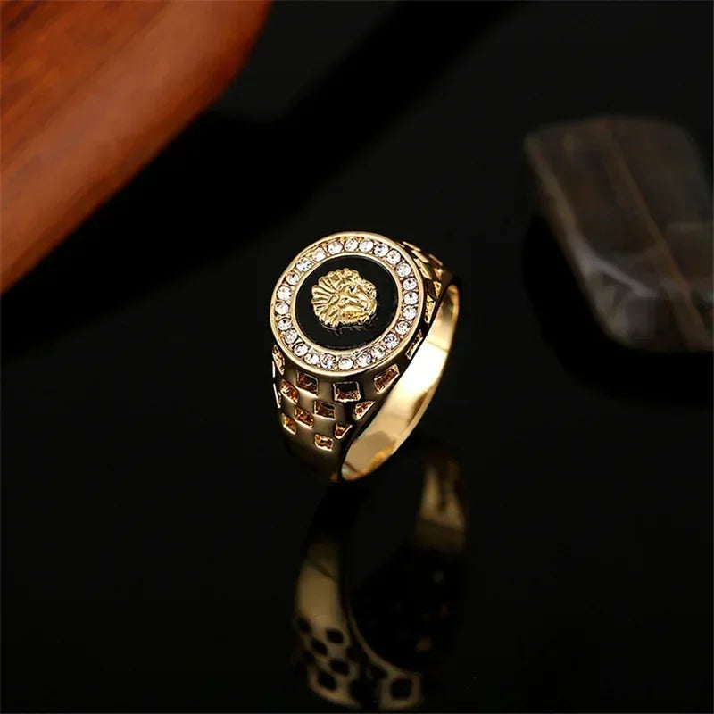 Medusa Zircon Ring — Stainless Steel