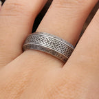 Viking Rune Ring — Stainless Steel