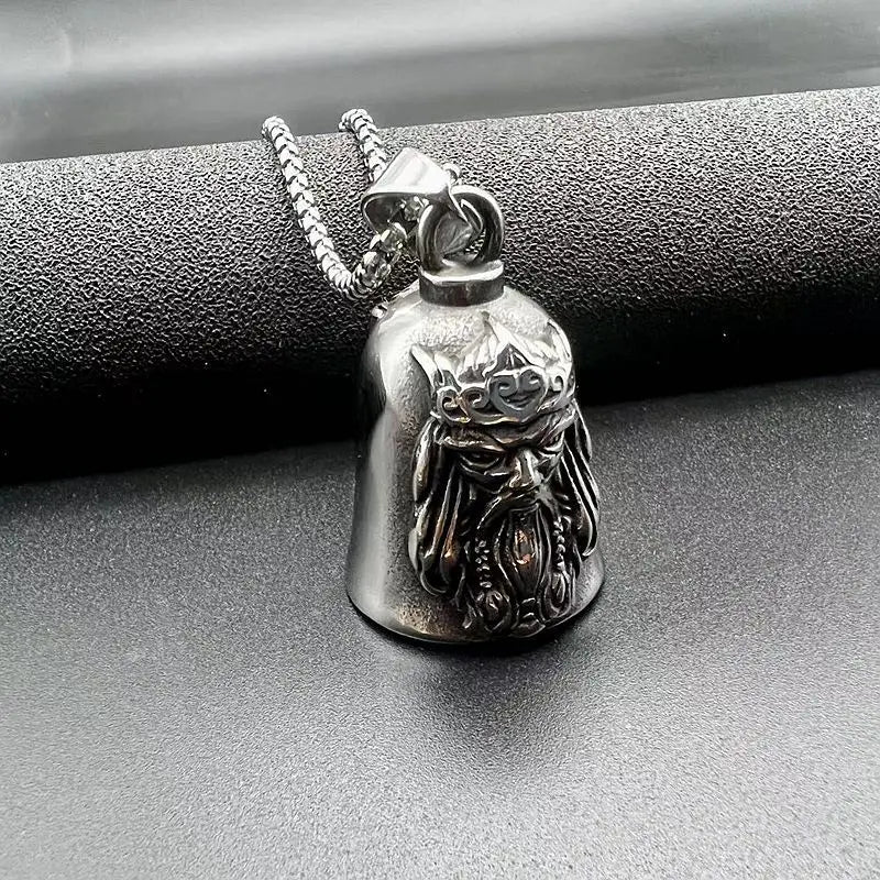 Odin Steel Pendant Retro Punk Motorcycle