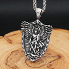 Angel Stainless Steel Pendant Necklace