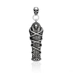 Egyptian Pharaoh Stainless Steel Pendant Necklace
