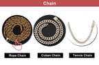 Crown Photo Pendant Necklace Statement