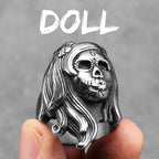 Skull Gothic Ring Stainless Steel