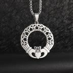 Hebrew Pentagram Star Pendant Necklace — Amulet