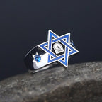 Star of David Ring — 925 Silver